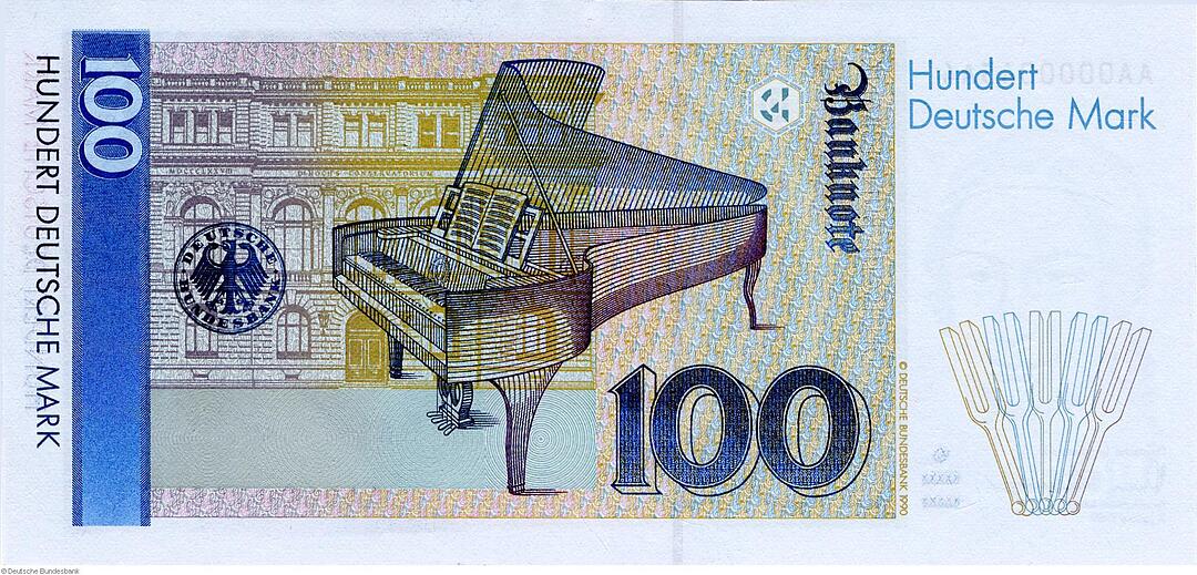 Deutsche Mark - Banknoten ab 1990