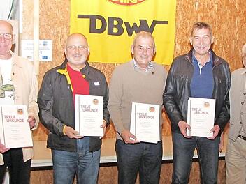 (Von links) Armin Komander, Peter Husch, Joachim Car, Paul Höhn, Alexander Zöller, Klaus Voshage, Albrecht Kiesner  Foto: Ludwig Deschner