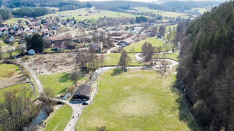 So sieht das Vereinsgelände des früheren VfB Rupboden aus der Vogelperspektive heute aus.  Foto: Frank Sterrmann