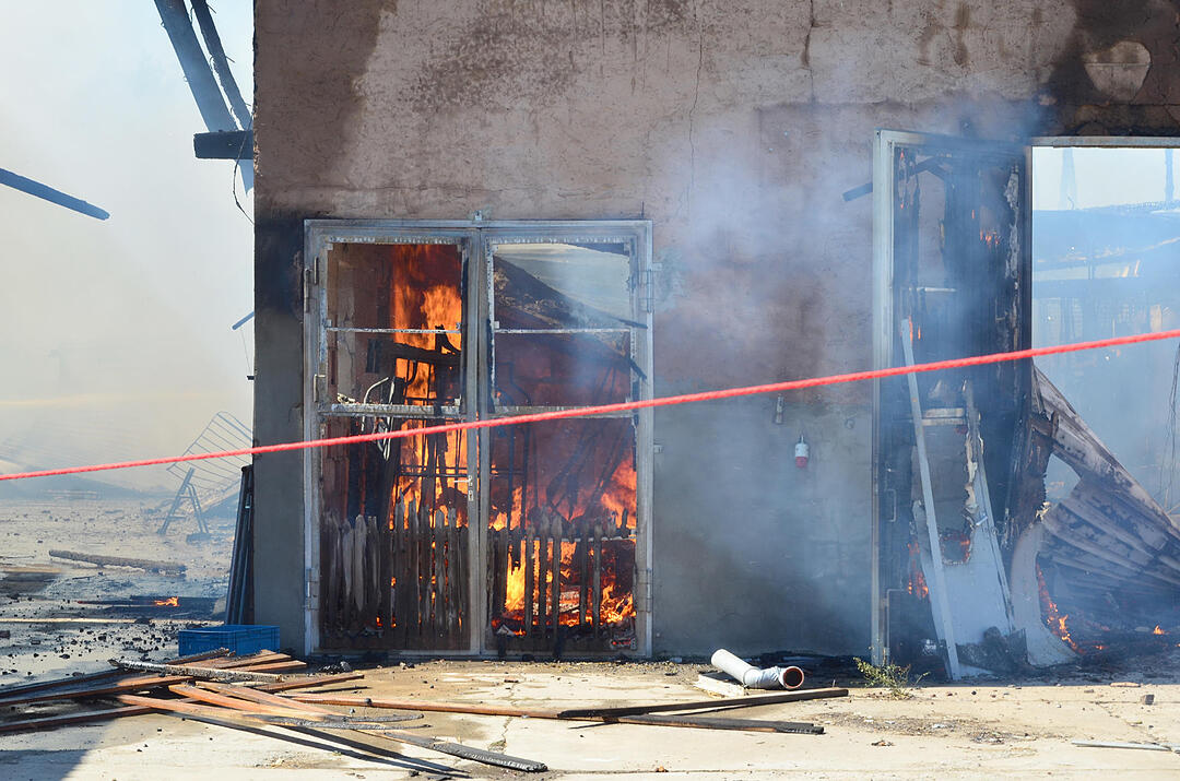 Feuer auf Aussiedlerhof