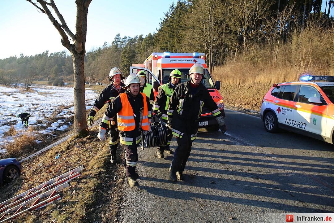 Tödlicher Verkehrsunfall im Landkreis Hof