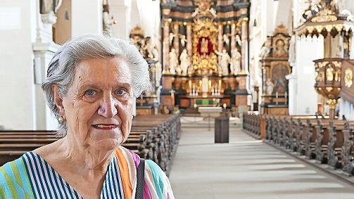 Barbara Zeck organisiert seit Jahren den Krankengottesdienst zum Muttergottesfest.