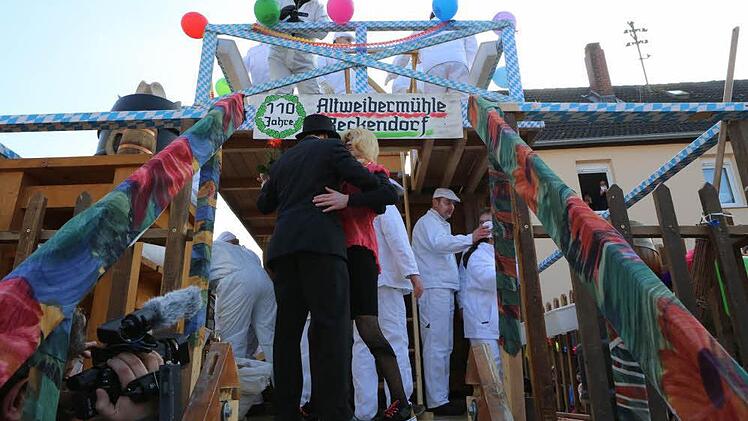 Närrisches Treiben in ReckendorfFoto: Barbara Herbst