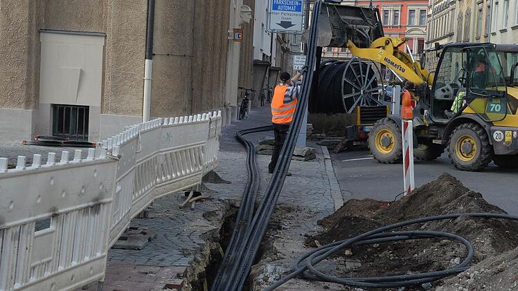 In Stadt und Kreis Bamberg geht der Breitbandausbau weiter voran.  Foto: Ronald Rinklef/Archiv