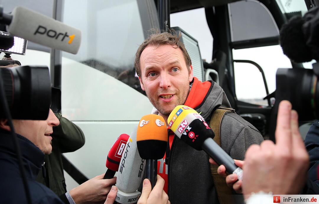 Handball-Nationalmannschaft - Ankunft Tegel