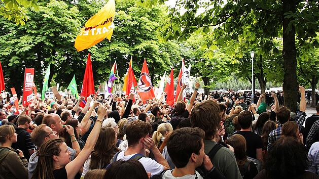 Bamberg: Demo f&uuml;r AfD-Verbot - B&uuml;ndnis mit klarer Forderung