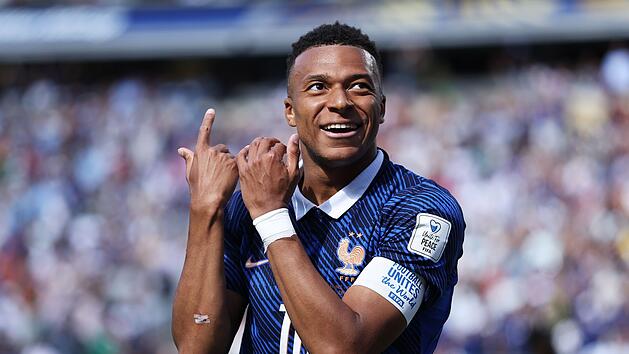 Auf dem Weg zum WM-Titel? Superstar Kylian Mbappe trifft mit Frankreich im Sechzehntenfinale auf Schweden.