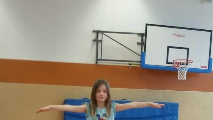 Die Grundschule Rodachtal hatte sich unter anderem  das Thema "Ernährung und Sport"  auf die Fahne geschrieben.