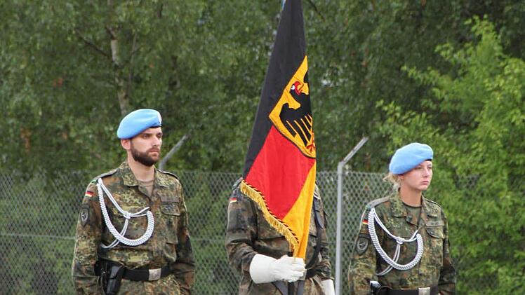 Impressionen vom Gelöbnis ziviler Mitarbeiter in der Rhön-Kaserne Wildflecken (23. Juli 2015) Foto: Ulrike Müller