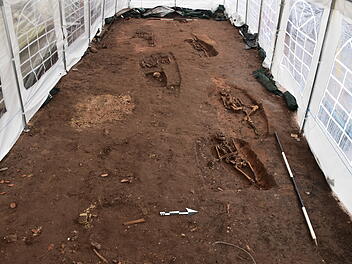 Ausgrabung in Neustadt bei Coburg