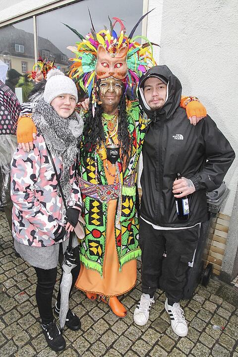 Narrentreiben in Stadtsteinach 2024