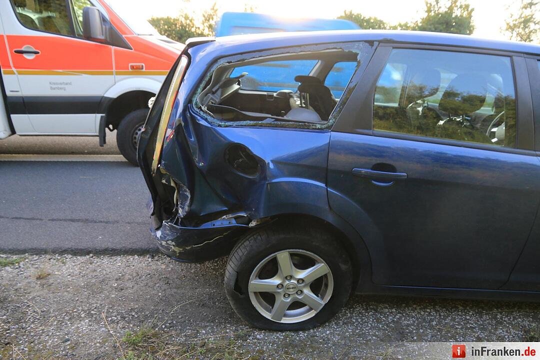 Fünf Verletzte bei Unfall auf A73