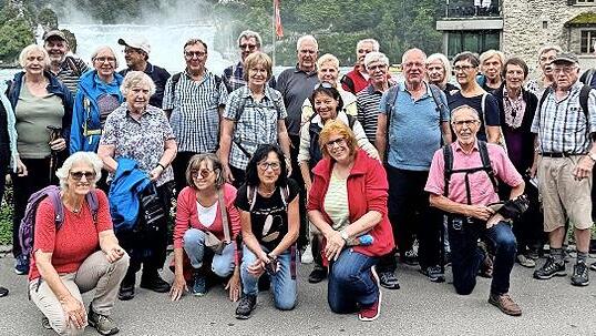 Die Wandergruppe des Alpenvereins Bad Kissingen war im Hochschwarzwald.