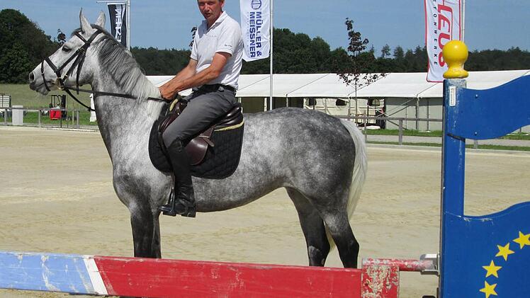 Heino Möller startet seit Februar für den RSG Reiterhof Rhön in Detter. Foto: Diana Leitsch
