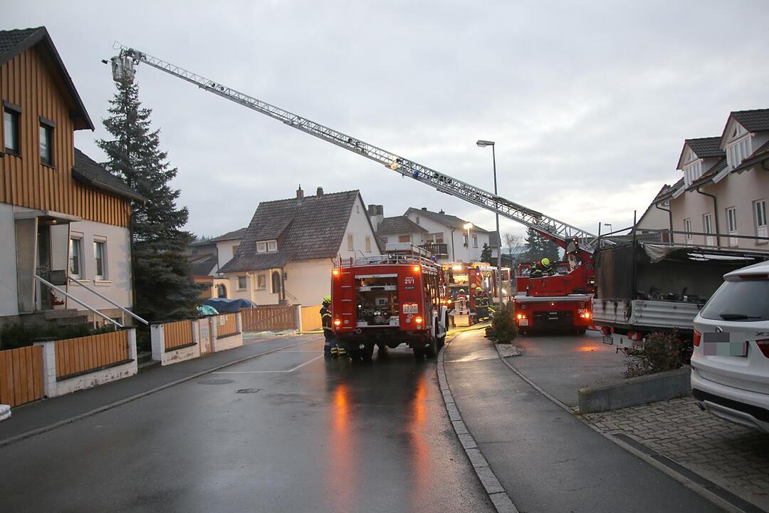 Garagenbrand in Rödental II