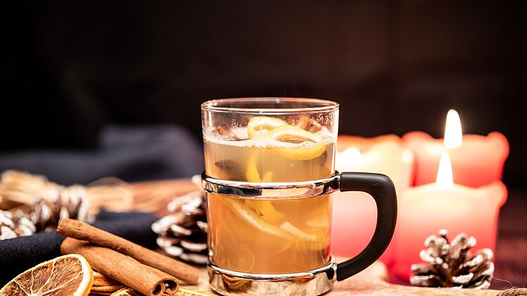 Weißer Glühwein