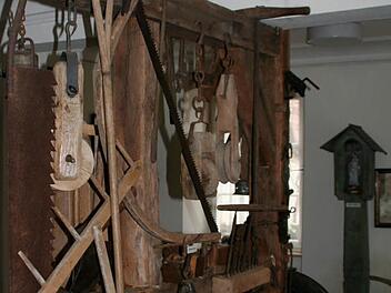 Sanierungsarbeiten stehen im Museum Heimatstube in Reiterswiesen an. Fotos: Werner Vogel