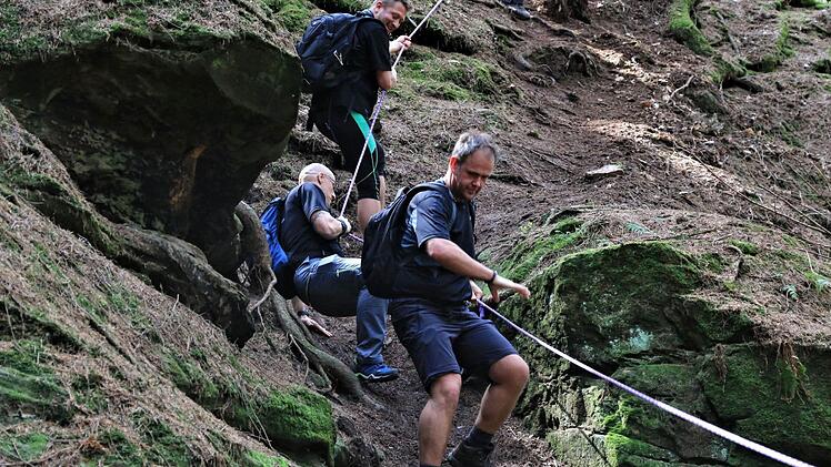 5. Frankenwald-Wandermarathon in Kulmbach Foto: Ferdinand Merzbach