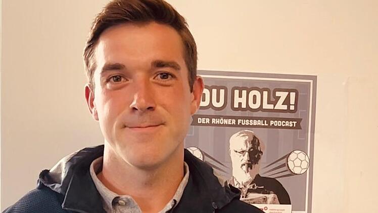 Maximilian Ertz war bereits Gast im Fußball-Podcast "Du Holz". Foto: Sebastian Schmitt