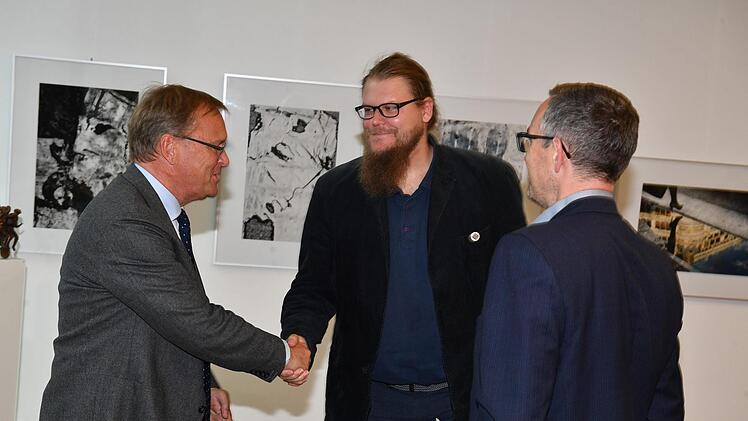 Verleihung der Bürgernadel am 11. Juli im Tagungsraum der Mediengruppe Oberfranken. Foto: Ronald Rinklef