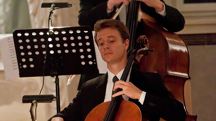 Heiner REich (Cello) und Christian Ernst (Kontrabass)Foto: Jochen Berger