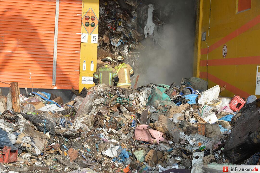Brand in Müllheizkraftwerk