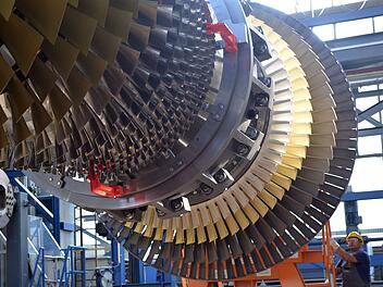 Siemens - Gasturbinenwerk in Berlin