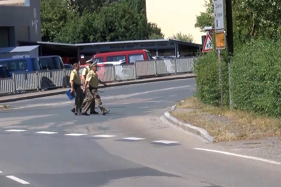 Weitere Bilder: Amoklauf in Ansbach mit 2 Toten - Festnahmeort