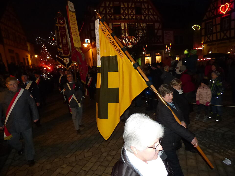 Lichterprozession in Pottenstein 2019