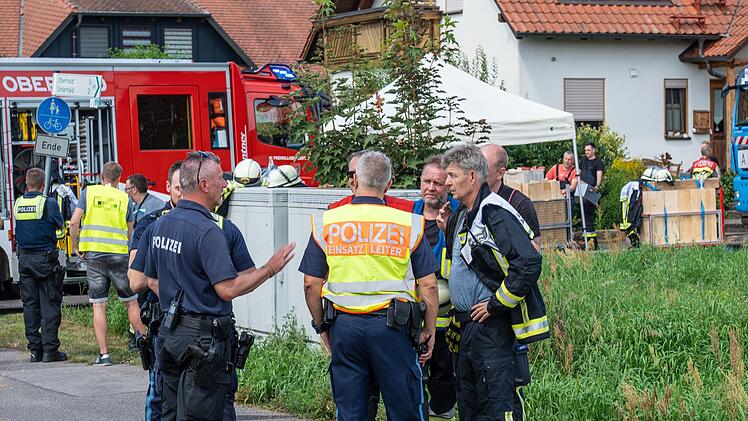 Schwerer Unfall in Oberhaid - Frau von Müllfahrzeug erfasst