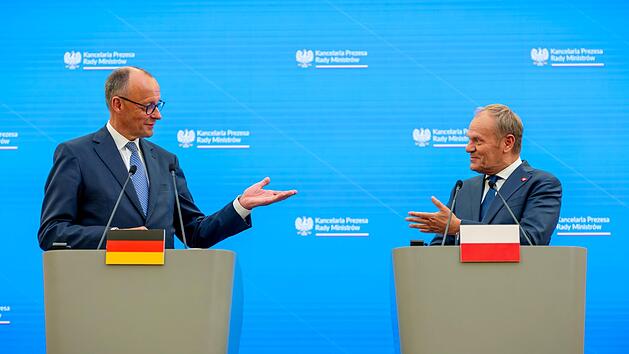 Kanzler Merz in Warschau