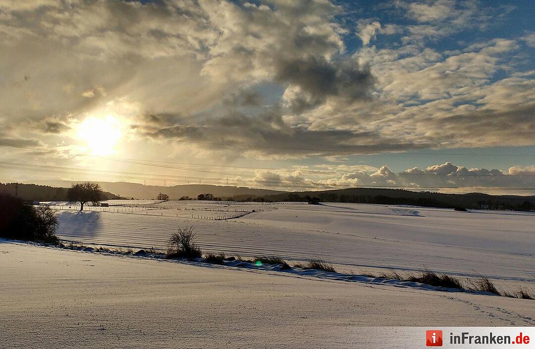 Eis und Schnee in Franken - die schönsten Winterleserfotos