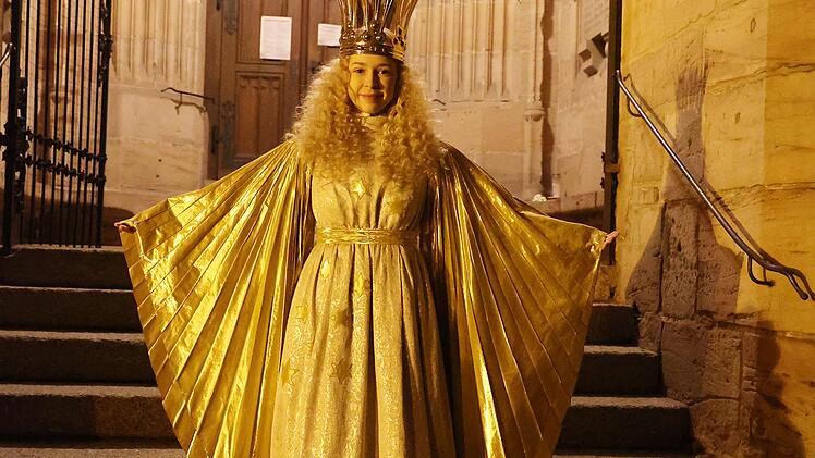 Impressionen vom Besuch des Nürnberger Christkinds.