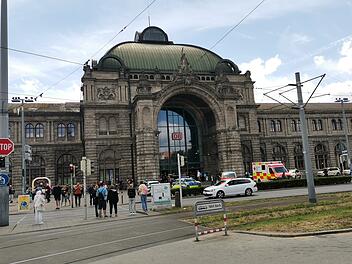 Haupteingang zum Hauptbahnhof N&uuml;rnberg