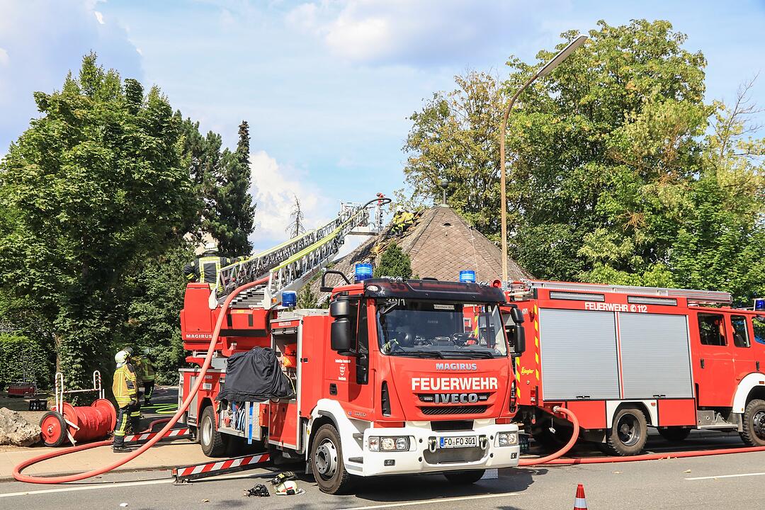Dachstuhlbrand in Forchheim: Bunsenbrenner vermutlich der Grund