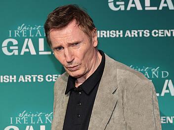 Vielleicht doch lieber Gabelstaplerfahrer werden? Filmstar Liam Neeson plagen Selbstzweifel.