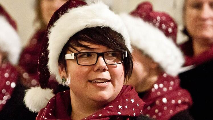 Chorleiterin Stefanie Berg