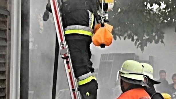 Atemschutzträger im Einsatz