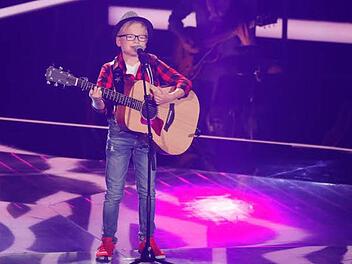 Nils aus Bürgstadt in Unterfranken verzaubert nicht nur mit seinem Song "Kling Klang". Foto: © SAT.1/Richard Hübner