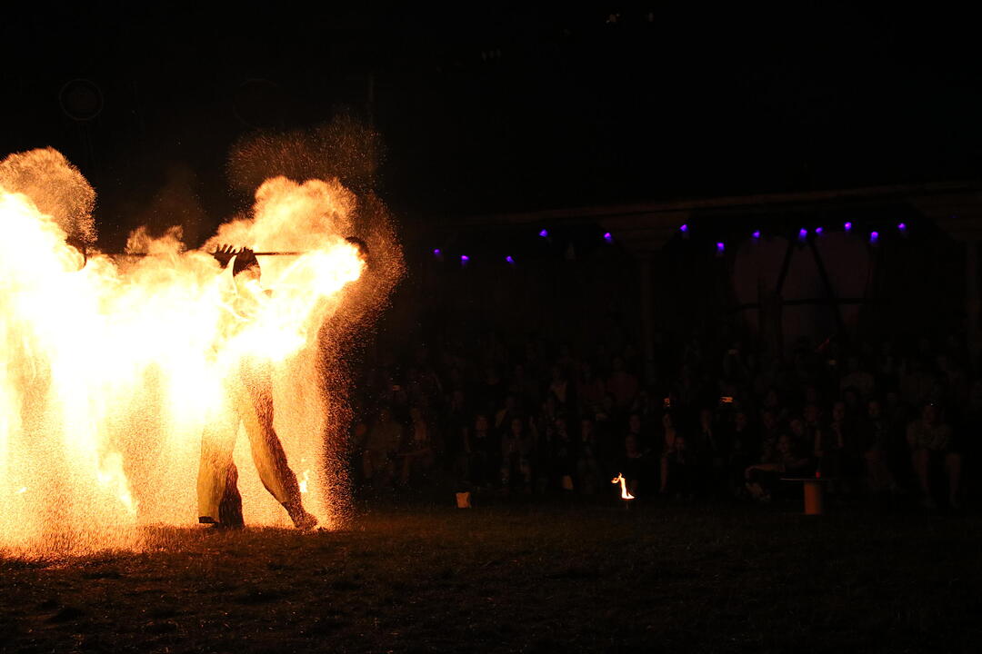 Klangtherapie 2017 - Die Feuershows