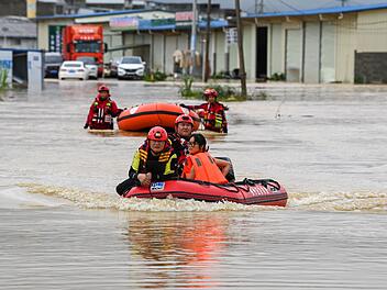 Unwetter in China