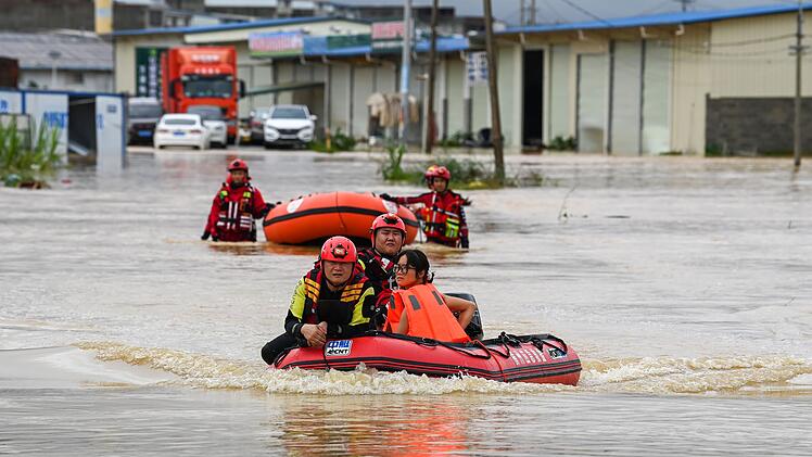 Unwetter in China