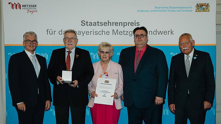 Bayerischer Staatsehrenpreis f&uuml;r drei fr&auml;nkische Metzgereien