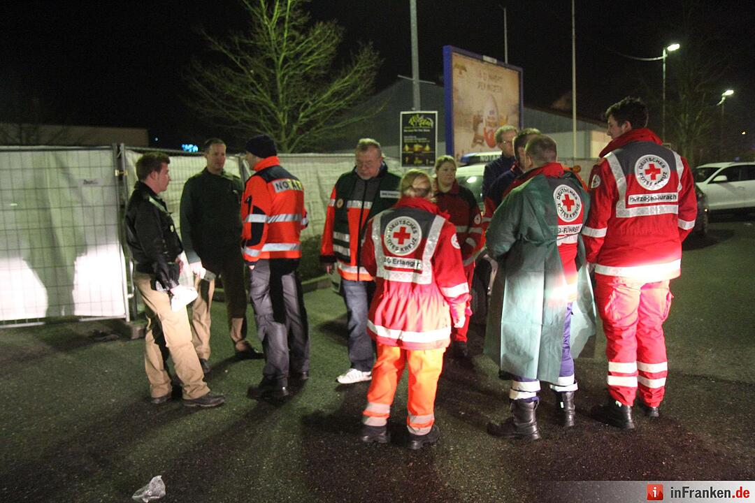 Medizinischer Großeinsatz in Herzogenaurach