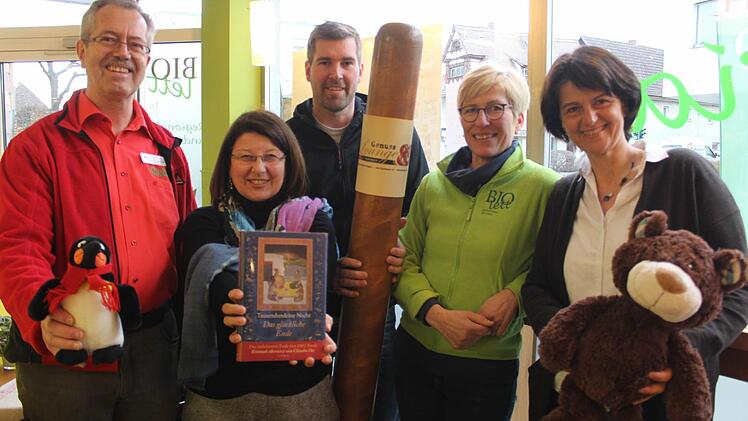 Andreas Schönenberger, Elke Reitmayer, Thomas Schmidhuber, Christine Lettenmeier und Birgit Brehm (von links) wollen Höchstadt beleben. Foto: Andreas Dorsch