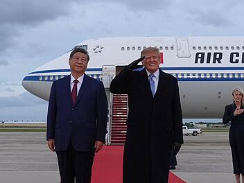 Chinas Pr&auml;sident Xi in den USA