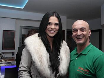 Estella Keller und Ibrahim Akbulut, genannt "Ibo". Foto: Cathérin Sykosch