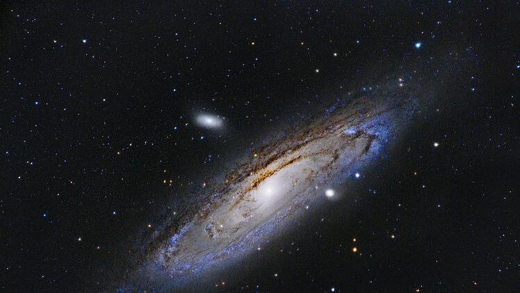 Rätsel um Andromeda-Galaxie gelöst: Forschende erklären seltsame Form