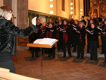 Der Fränkische Kammerchor Fürth hätte  mehr Zuhörer  bei  seinem   Konzert in  der  Petrikirche verdient gehabt. Foto: Sonja Adam
