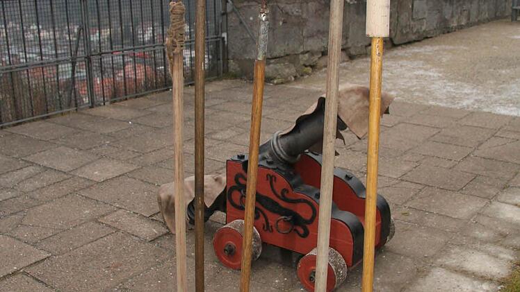 Auch die kleinen Geschütze können ganz schön laut sein.